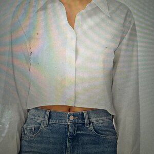 DL1961 Lisette Cropped Shirt